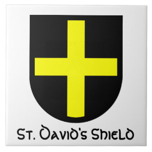 Schild van St. David Tegeltje