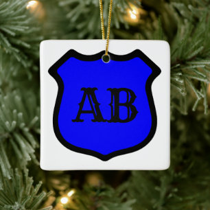 Schild van St. Michael (Stijl 1) Vierkant Keramisch Ornament