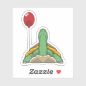 Schildballon Sticker (Vel)