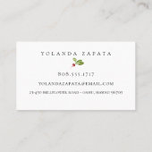 Schildbare Visitekaartjes (Achterkant)