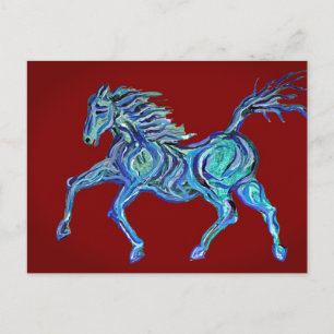 Schildblauwpaard Briefkaart