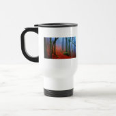 Schildbos herfst blauwe mist reisbeker (Links)