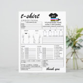 Schilddoek T-shirt voor het T-shirt (Staand voorkant)