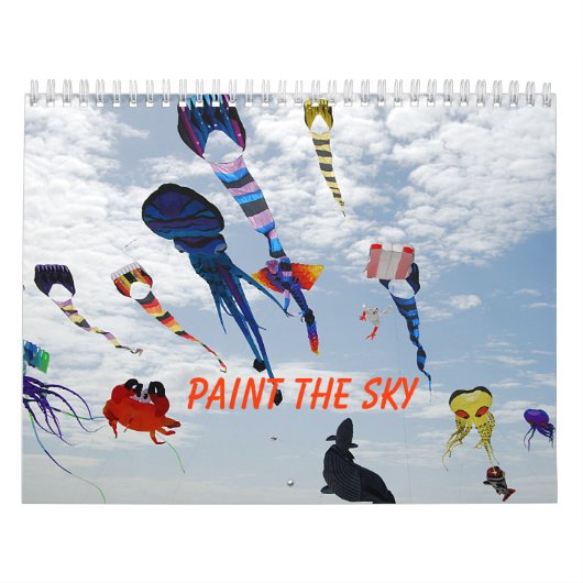 Schilder de agenda van de Sky Kite Kalender (Hoes)
