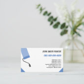 Schilder & Decorator, verfrol Visitekaartje (Staand voorkant)