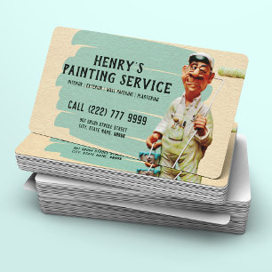 Schilder en decorator DIY binnen en buiten Visitekaartje