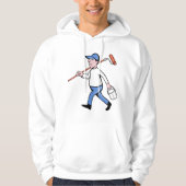 Schilder Mannen Hoodie (Voorkant)