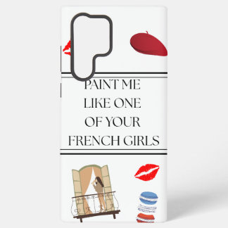 Schilder me als een van je Franse meisjes - esthet Samsung Galaxy Hoesje