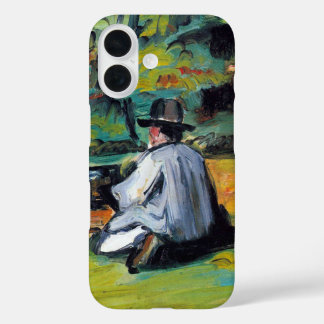 Schilder op het werk van Paul Cezanne,  Kunst iPhone 16 Hoesje