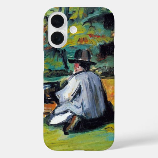 Schilder op het werk van Paul Cezanne, Kunst Case-Mate iPhone Case (Achterkant)