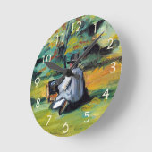 Schilder op het werk van Paul Cezanne,  Kunst Ronde Klok (Hoek)