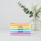 Schilder schilderij Visitekaartje (Staand voorkant)