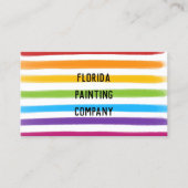 Schilder schilderij Visitekaartje (Voorkant)