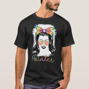 Schilder schilderschilder schilder voor vrouwen t-shirt