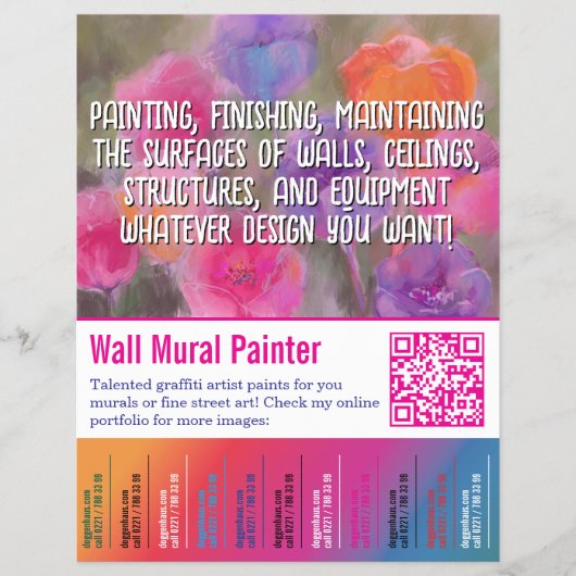 Schilder Tear Off Flyer (Voorkant)