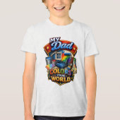 Schilder Tri-Blend Shirt (Voorkant)