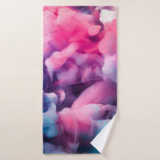 Schilder van verf. Abstracte achtergrondabstract,  Badhanddoek
