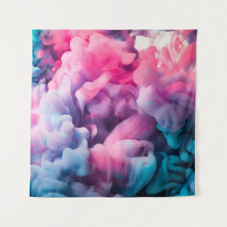 Schilder van verf. Abstracte achtergrondabstract,  Wandkleed