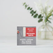 schilder vierkante visitekaartje (Staand voorkant)