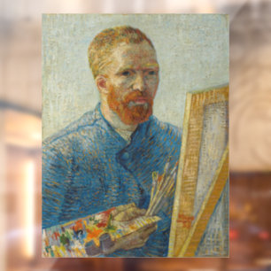 Schilder Vincent Van Gogh Portret Raamsticker