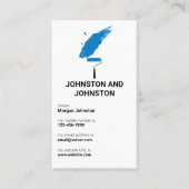 schilder visitekaartje (Voorkant)