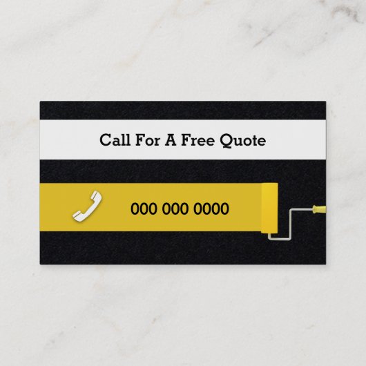 schilder visitekaartje (Achterkant)