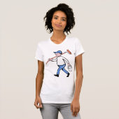 Schilder Vrouwen T-shirt (Voorkant volledig)