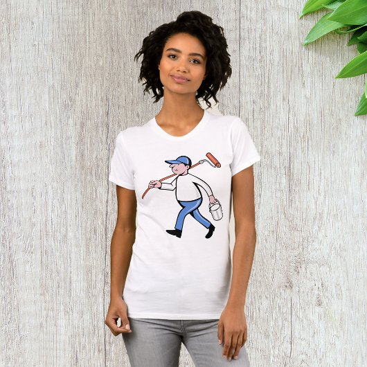 Schilder Vrouwen T-shirt