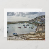 Schilderachtig Afbeelding Mousehole Cornwall Briefkaart (Voorkant / Achterkant)