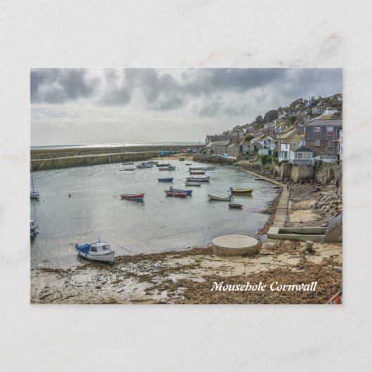 Schilderachtig Afbeelding Mousehole Cornwall Briefkaart (Voorkant)