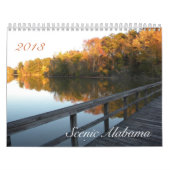 Schilderachtig Alabama Kalender (Hoes)