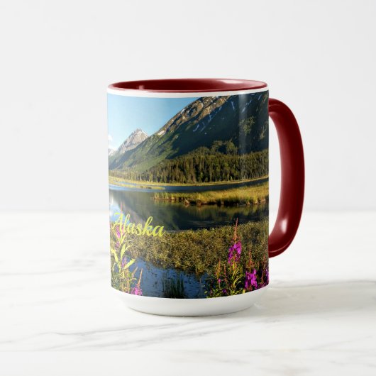 Schilderachtig Alaska Mok (Voorkant rechts)