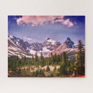 Schilderachtig Alberta Alpine Mountains Legpuzzel