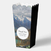 Schilderachtig Alpenbergen Foto Dank u wel Bedankdoosjes (Voorkant)
