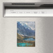 Schilderachtig Alpenbergen Foto Magneet (Insitu (Vaatwasser))