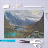 Schilderachtig Alpenbergen Foto Tissuepapier (Craft)