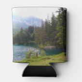 Schilderachtig Alpenbossen en meer Blikjeskoeler (Achterkant)