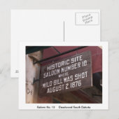 Schilderachtig Amerikaanse postkaart (Voorkant / Achterkant)