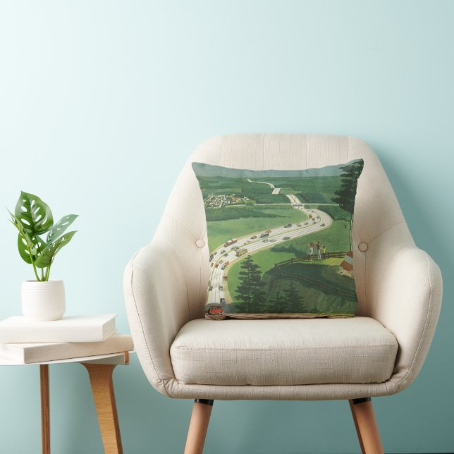  Schilderachtig Amerikaanse snelwegen, autoweg Kussen (Stoel)