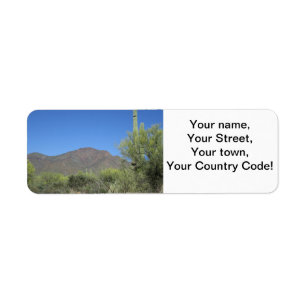 Schilderachtig Apache Trail Etiket