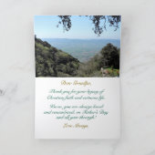 Schilderachtig Assisi, opa, Vaderdag Kaart (Binnen)