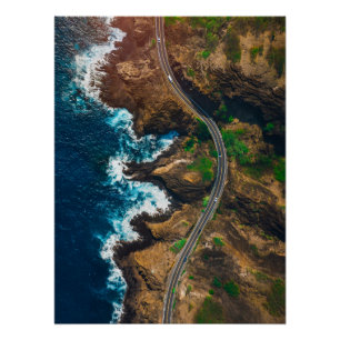 Schilderachtig Beach Art Ocean Afbeeldingen Fotogr Perfect Poster