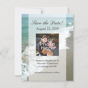 Schilderachtig Beach Destination Wedding Save The Date