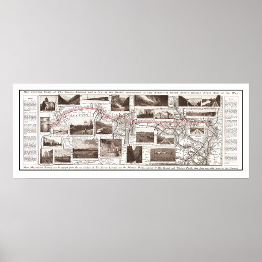 Schilderachtig Beperkte Route - Poster (Voorkant)