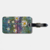 Schilderachtig bloem bagagelabel (Achterkant horizontaal)