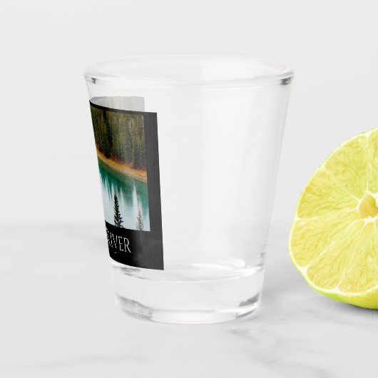 Schilderachtig Bow Shot Glas (Rechts)