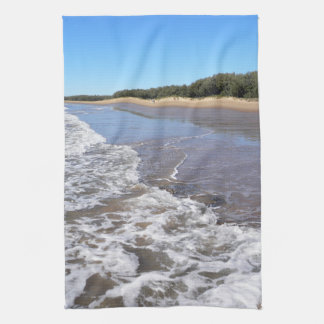 Schilderachtig Canoe Point Beach Tannum Sands Ocea Theedoek