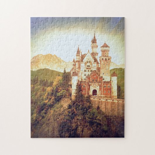 Schilderachtig Castle Neuschwantstein Legpuzzel (Verticaal)