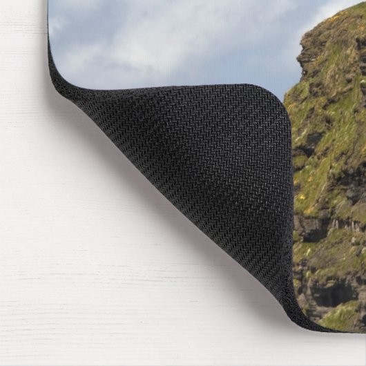 Schilderachtig Cliffs of Moher en O'Brien's Tower. Muismat (Hoek)