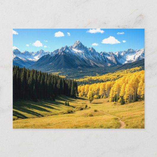 Schilderachtig colorado briefkaart (Voorkant)